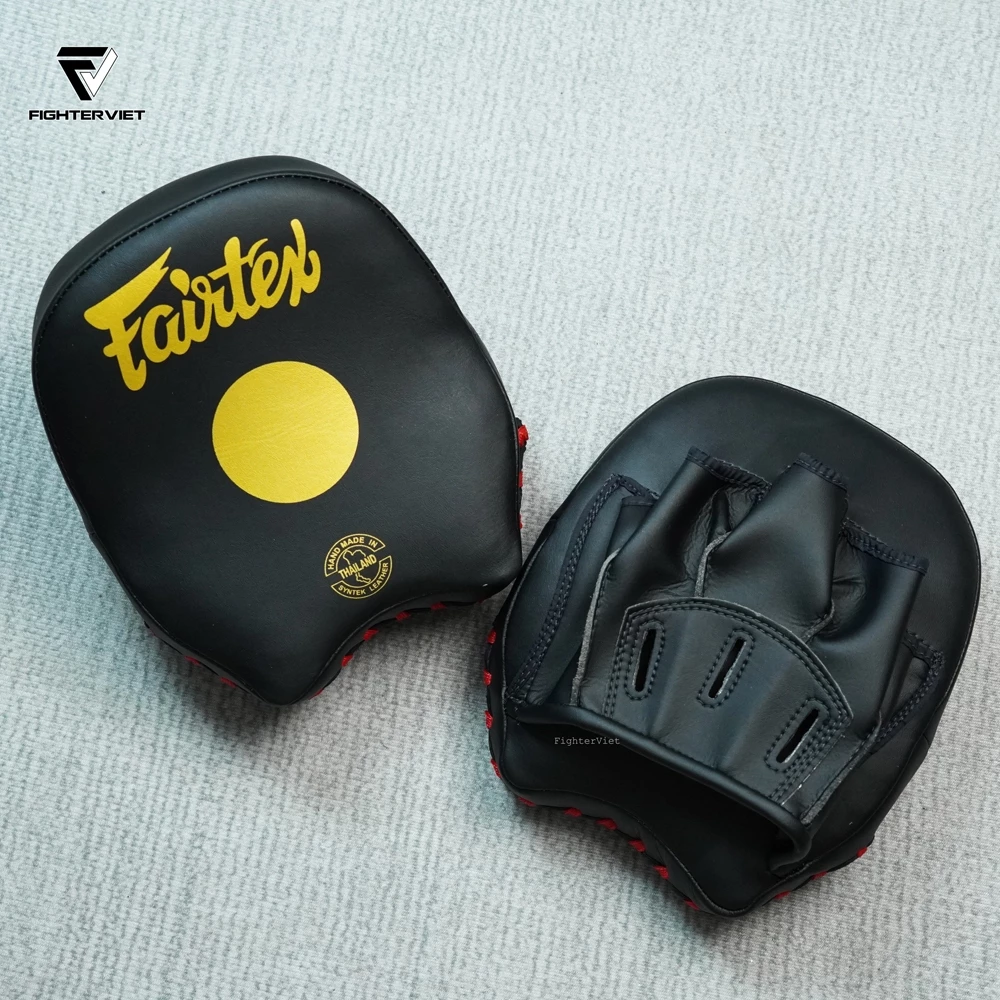 Đích Đấm Fairtex FMV14 Đích Tay Punch Mitts - Đen