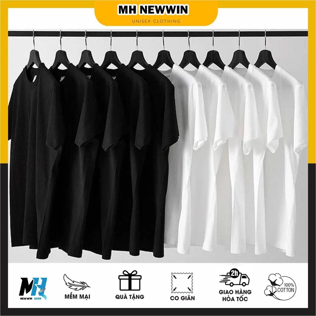 Áo phông trơn KIRKLAND Form USA - 100% Cotton - UNISEX Nam Nữ - Chuẩn Hàng VNXK - 40KG-120KG