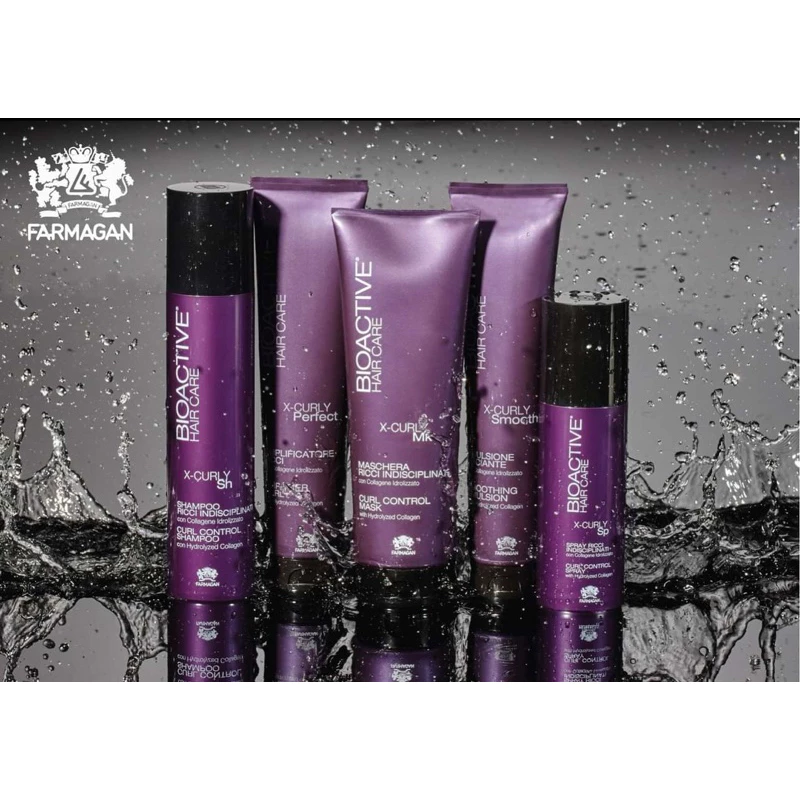 [SALE Hàng Cao Cấp Ý] Dầu gội Farmagan X- CURLY Nhập khẩu Ý 🇮🇹 chăm sóc tóc uốn 250 ml