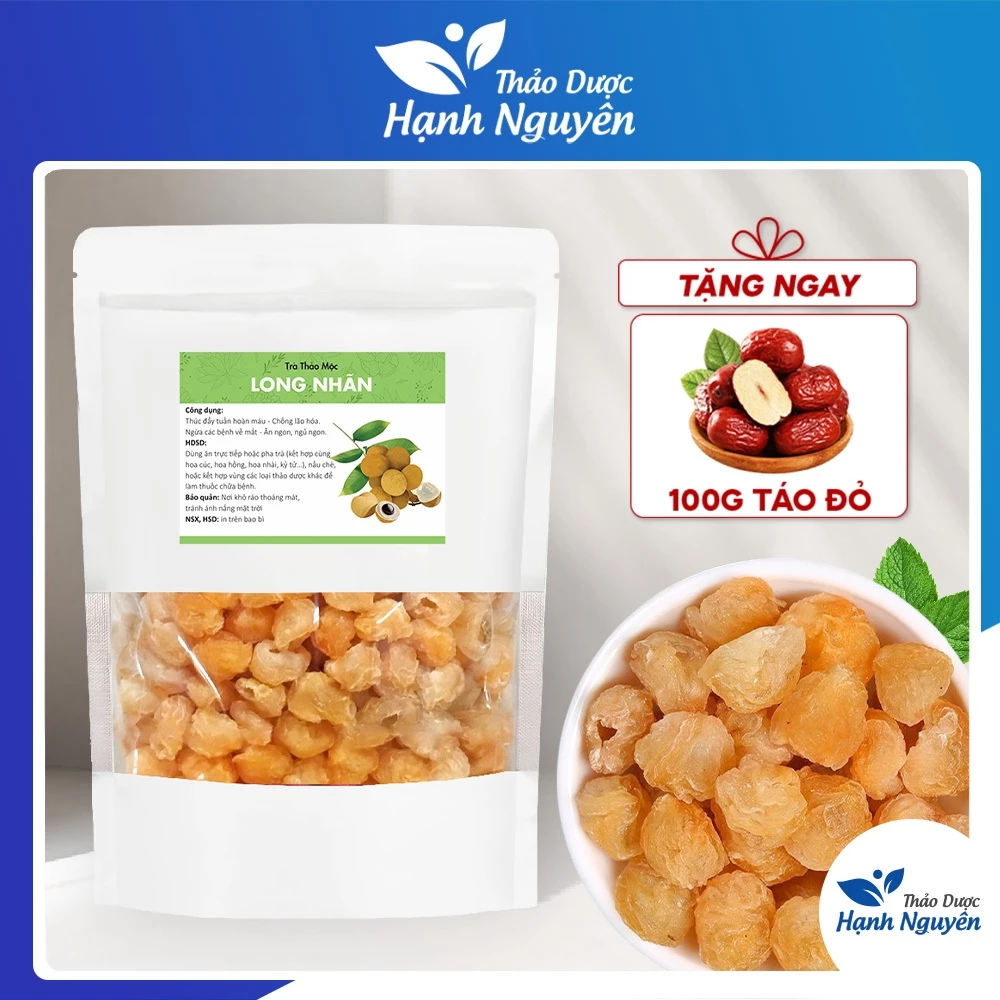 Long nhãn Hưng Yên 1kg, long nhãn sấy khô, trà long nhãn cùi dày, dẻo, thơm, không đường