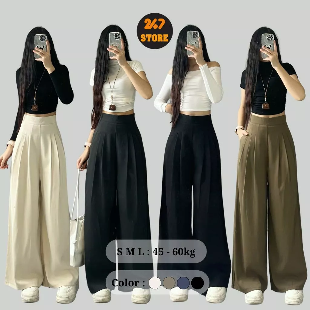 247store - Quần Ống Rộng Chất Gold Cao Cấp – Vải Mềm, Dày Mịn, Chuẩn Form - Quan875