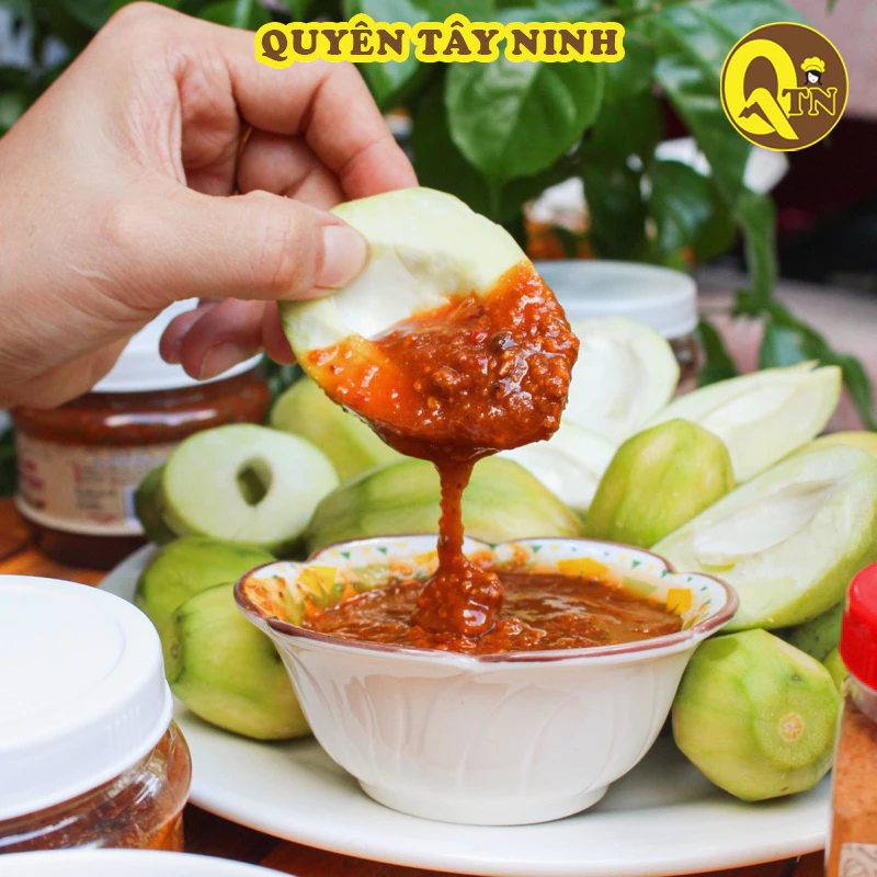 Sốt Muối Siêu Cay Siêu Thơm Ăn Kèm Bánh Tráng, Chấm Trái Cây, Hải Sản | Gia Vị Bánh Tráng Quyên Tây Ninh