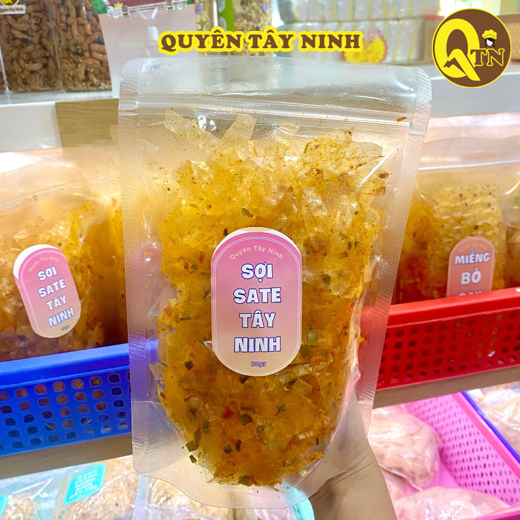 2 Bịch Bánh Tráng Trộn Sợi Xike Tây Ninh ,Tomyum, Mực, Rong Biển - Bánh Tráng Quyên Tây Ninh