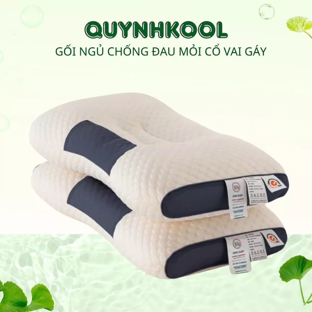 Gối Ngủ Chống Đau Mỏi Vai Gáy - Gối Ngủ Massage Mềm Mại Độ Đàn Hồi Cao Mang Đến Giấc Ngủ Ngon Cho Gia Đình ( DIDOOGLT)