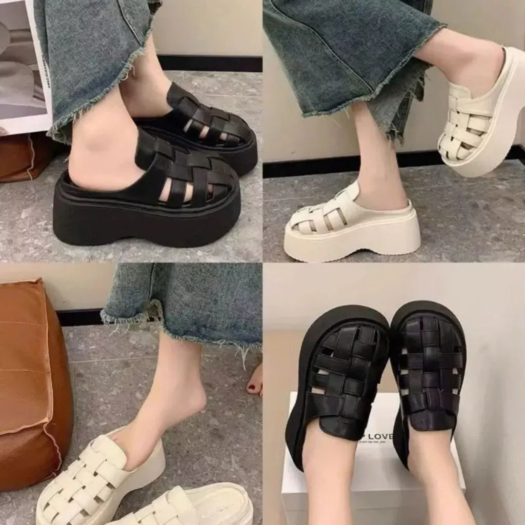 Sục đế cao 6cm , cực hack dáng cho các nàng, phù hợp đi chơi đi làm, size từ 36-41[Lù Store]- SỤC 6