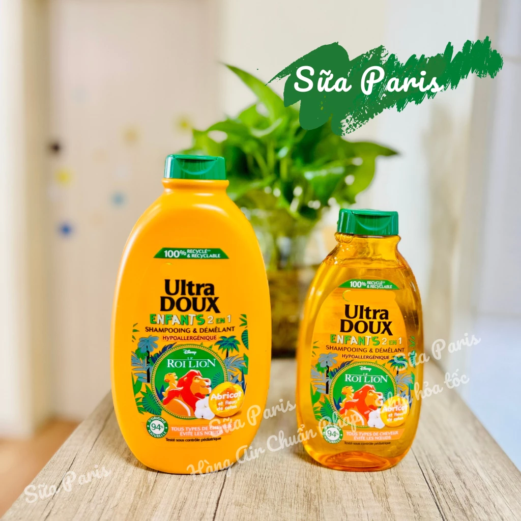Dầu gội trẻ em G Ultra Doux 2in1 giúp tóc bé mềm mượt, dễ chải và khỏe mạnh_Sữa Paris Aderma