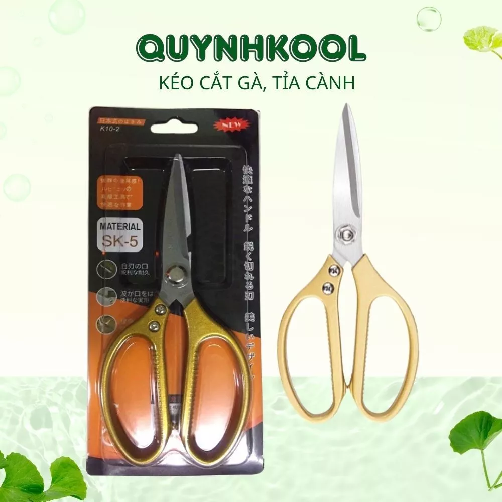 Kéo cắt gà DIDOOGLT chất liệu không gỉ sắc bén cao cấp cho nhà bếp