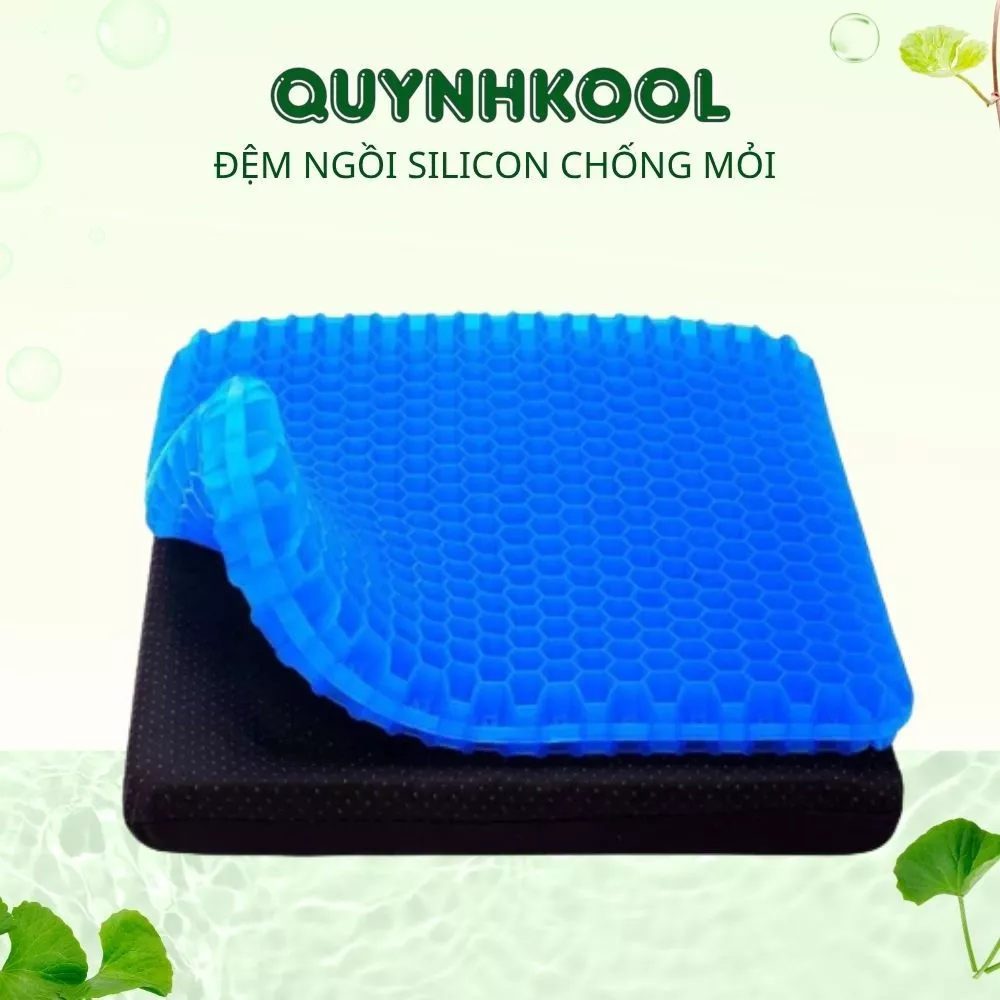 Đệm Ngồi 2 Lớp 3D DIDOOGLT Cấu Trúc Tổ Ong Thoáng Khí Chống Đau Mỏi
