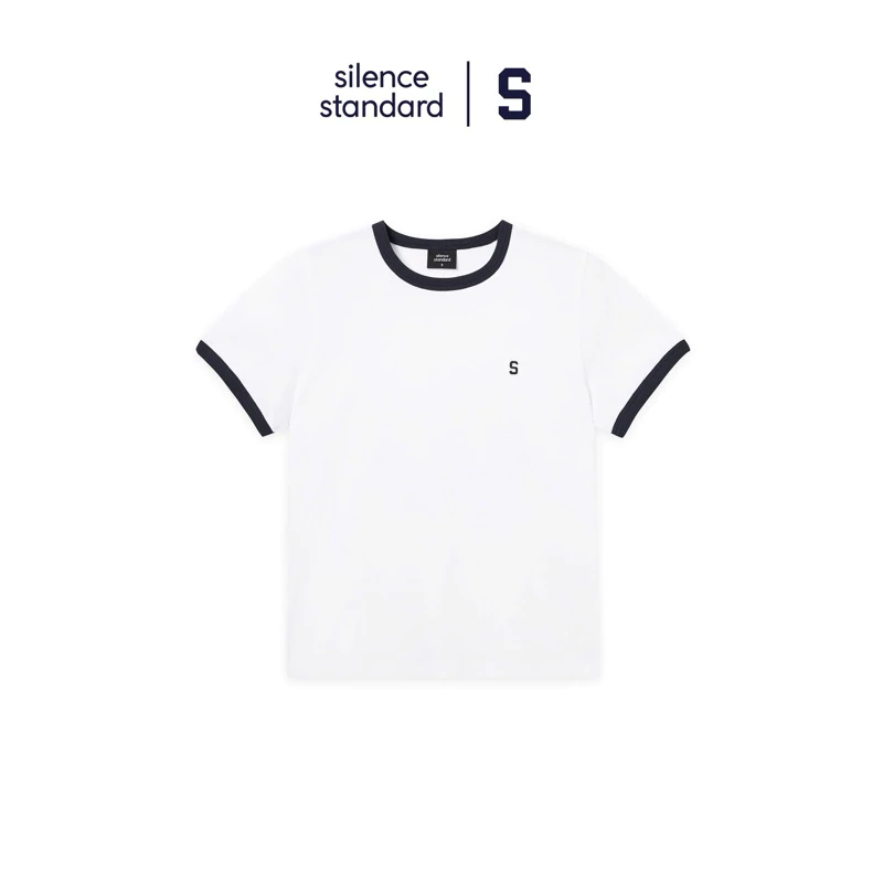 (Best Seller) Áo baby tee SilenceStandard Comfort Cotton/logo S [AP09]