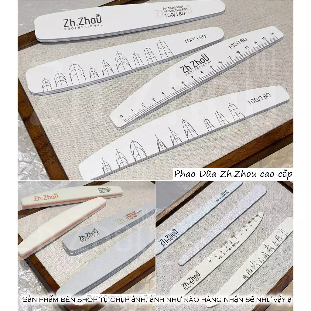 Dũa Zhou 100/180 ,dũa dày zhou, dũa móng cao cấp, Phao móng cao cấp ,buffer dũa móng lâu cùn, hàng đặt xưởng