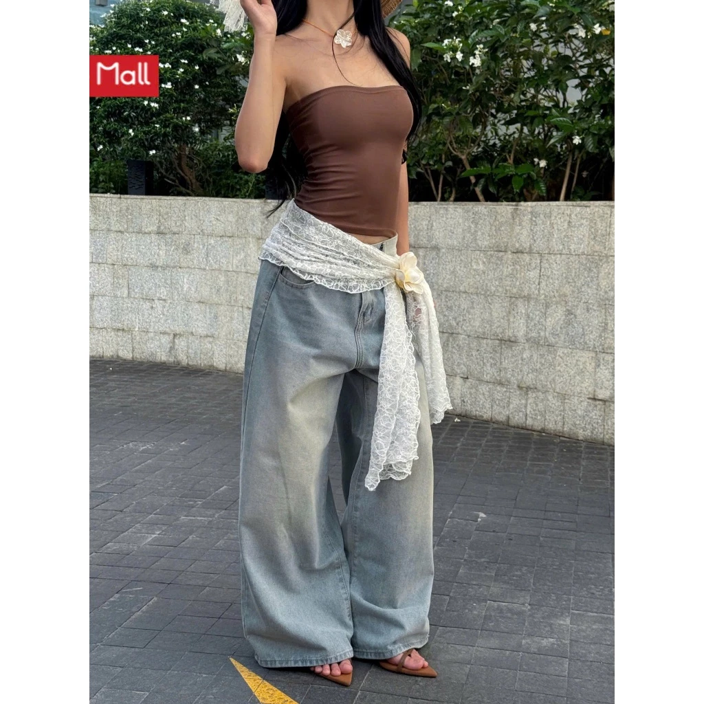Calem.Club - Khăn Ren [ KHÔNG KÈM HOA ] phối quần phụ kiện quây ren  mix and match xinh xắn mùa hè