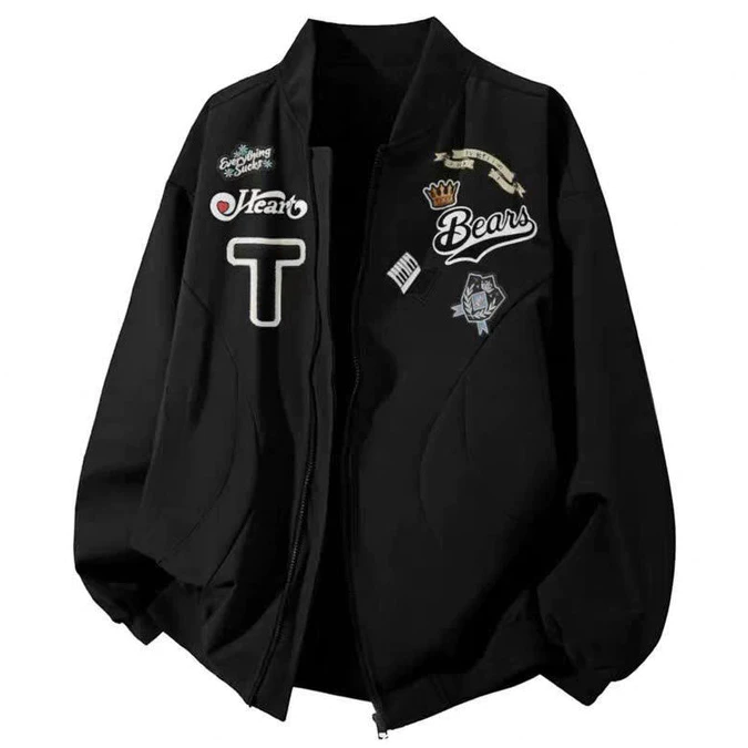 Áo khoác unisex nam nữ cháy phố kiểu bomber chất liệu dù 2 lớp trượt nước , cản gió , chống nắng Bảo Đăng.