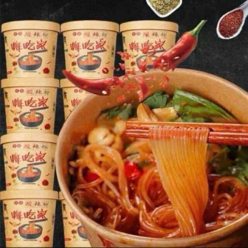 Thùng 6 hộp miến cay trùng khánh