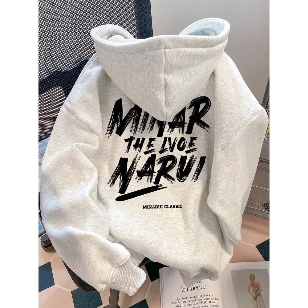 Áo Khoác Nỉ Hoodie Zip MINAR Form Rộng Nam Nữ Khóa Kéo Mũ To 2 Lớp (Có Túi Trong)