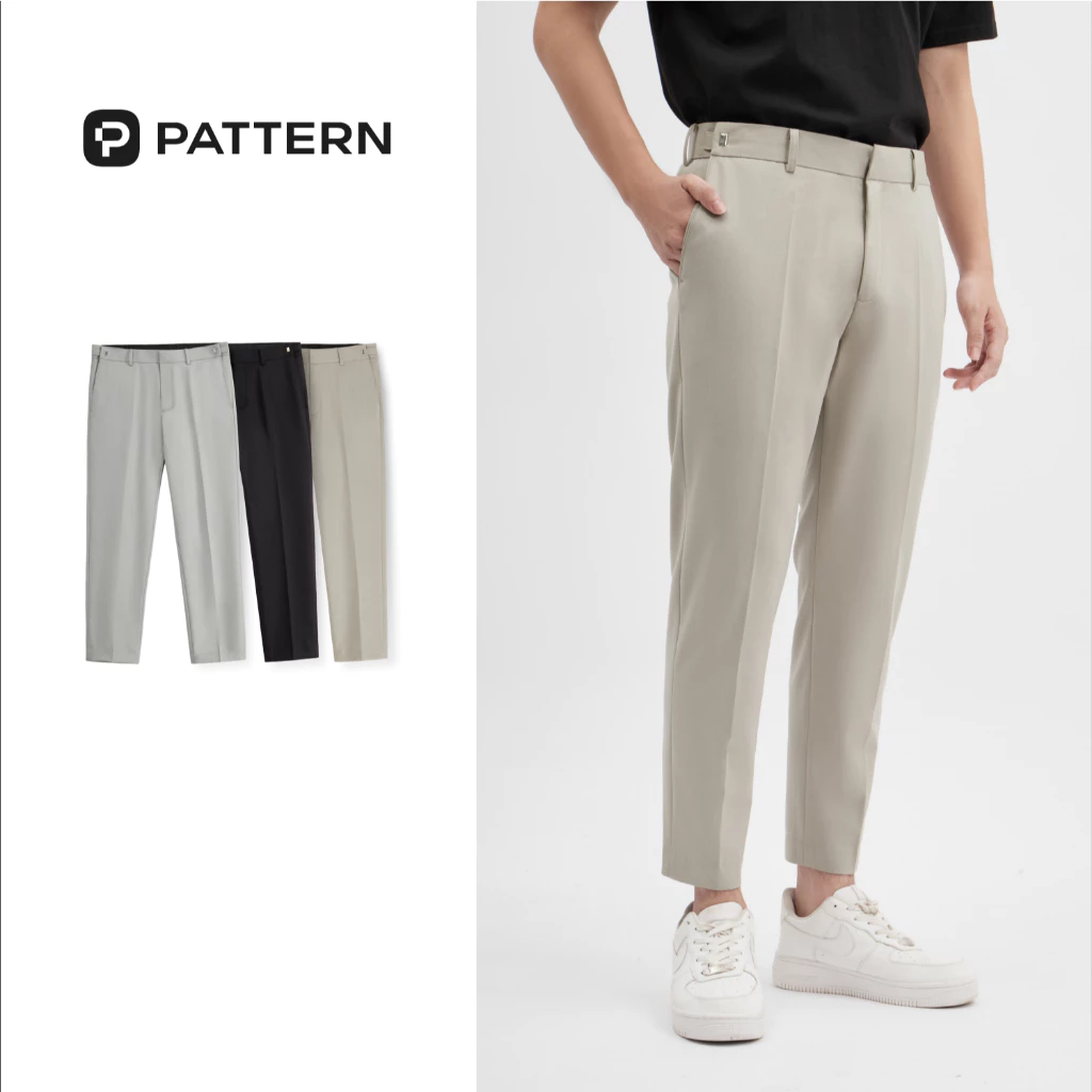 Quần âu nam VER2 Sidetab PATTERN form Regular fit PQ023
