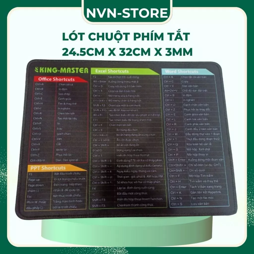 LÓT NHỎ - Miếng lót chuột đa nhiệm kích thước 32x24.5cm