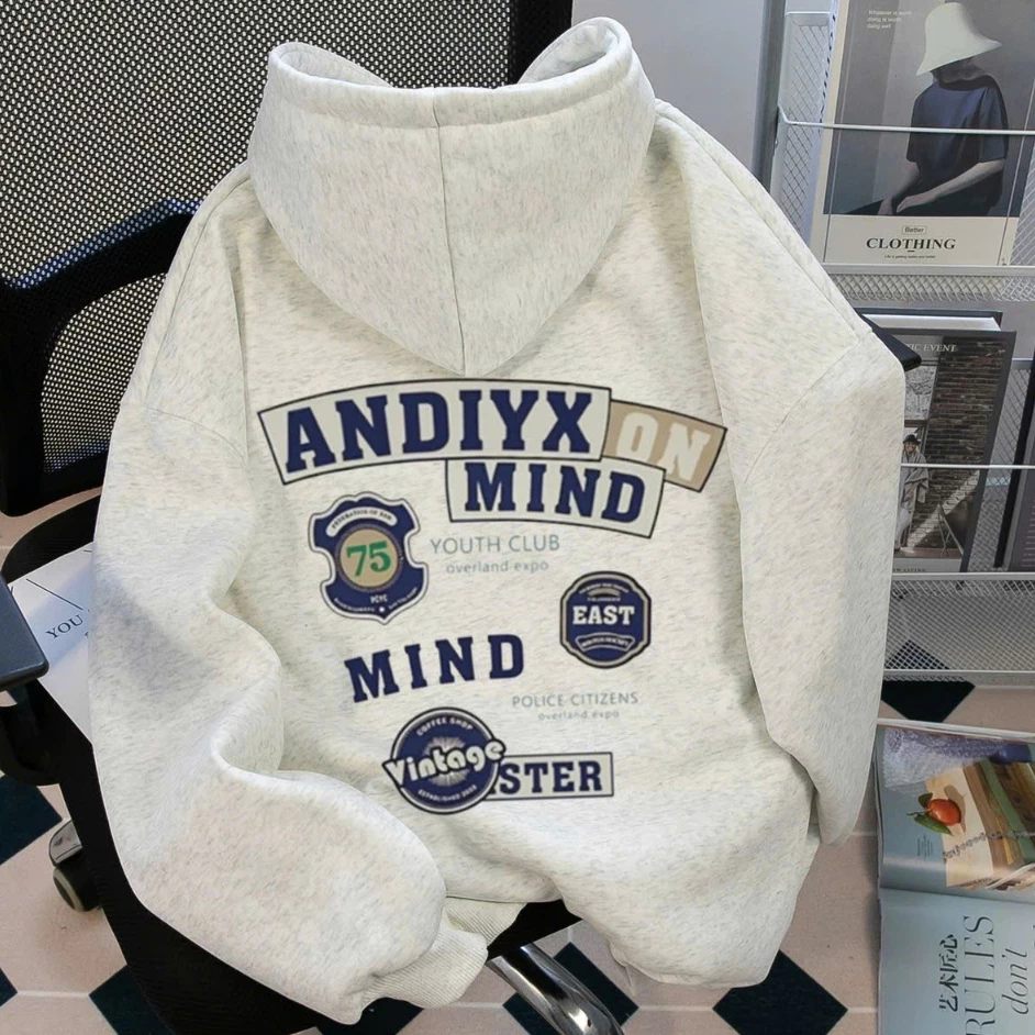Áo Khoác Hoodie Zip Nam Nữ ANDIYX Form Rộng Nam Nữ Mũ To 2 Lớp Có Túi Trong Chất Nỉ Bông