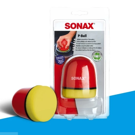 Mút đánh bóng xe ô tô cầm tay - Sonax P-Ball 417341
