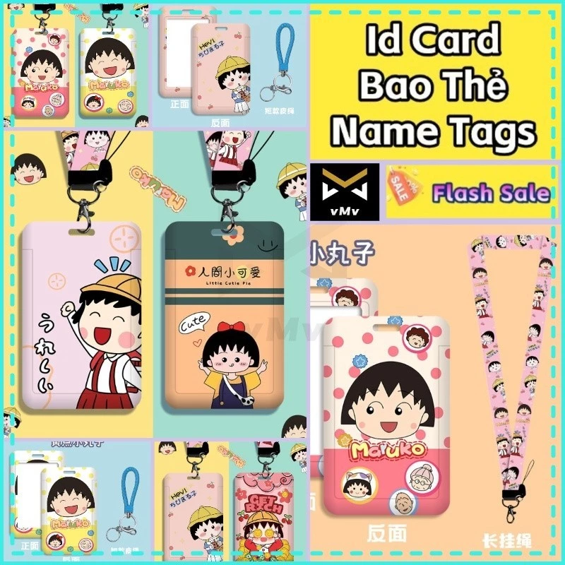✨ vMv ✨ Thẻ Sinh Viên Dây Đeo Bảng Tên Móc Khóa Đựng Thẻ Id Dây Phù Hiệu Dây Thẻ Đeo Thẻ Sinh Viên Thẻ Đeo Tên Thẻ Đeo