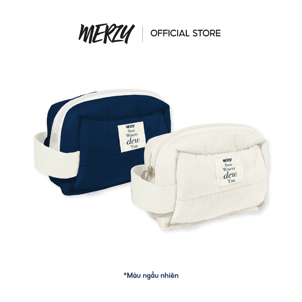 [HB Gift] [Hàng tặng không bán] Merzy Makeup Bag New Dew (Màu ngẫu nhiên)