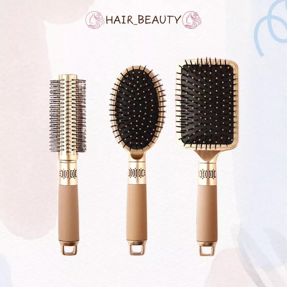 Combo 3 lược gỡ rối - Lược massage chuyên dụng gỡ rối chống rụng tóc