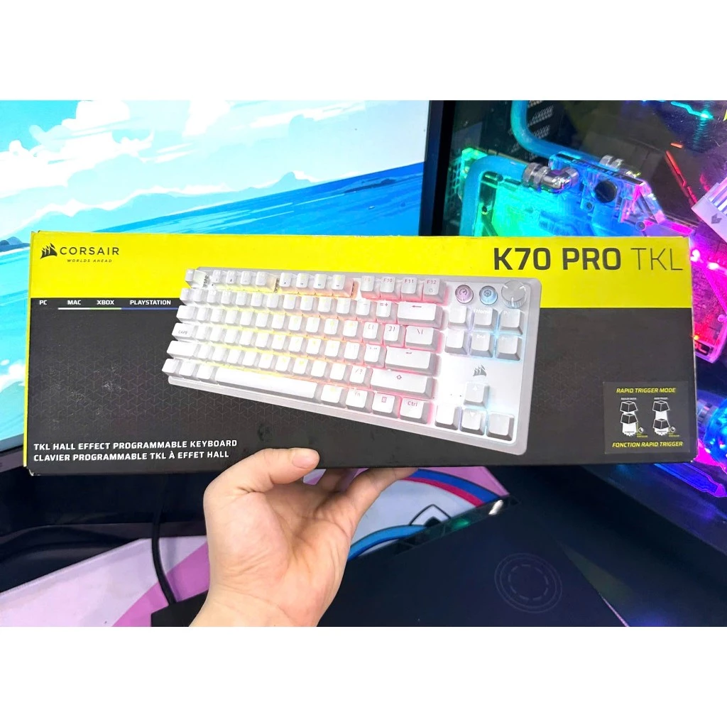 Bàn phím HE Corsair K70 PRO TKL | Rapid Trigger | 8000hz | Flash Tap , giá rẻ nhất thị trường