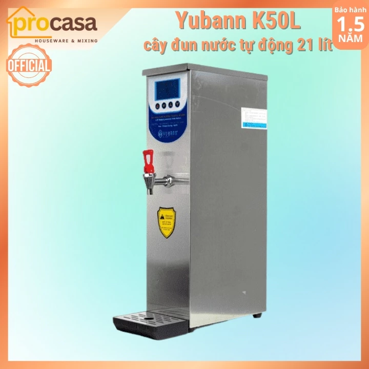 Máy - Cây đun nước nóng tự động Yubann K50L - 21 lít - 50 lít/h