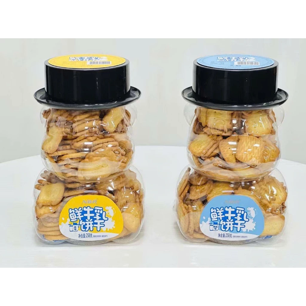 Bánh Quy Sữa Tươi Hình Gấu 258g
