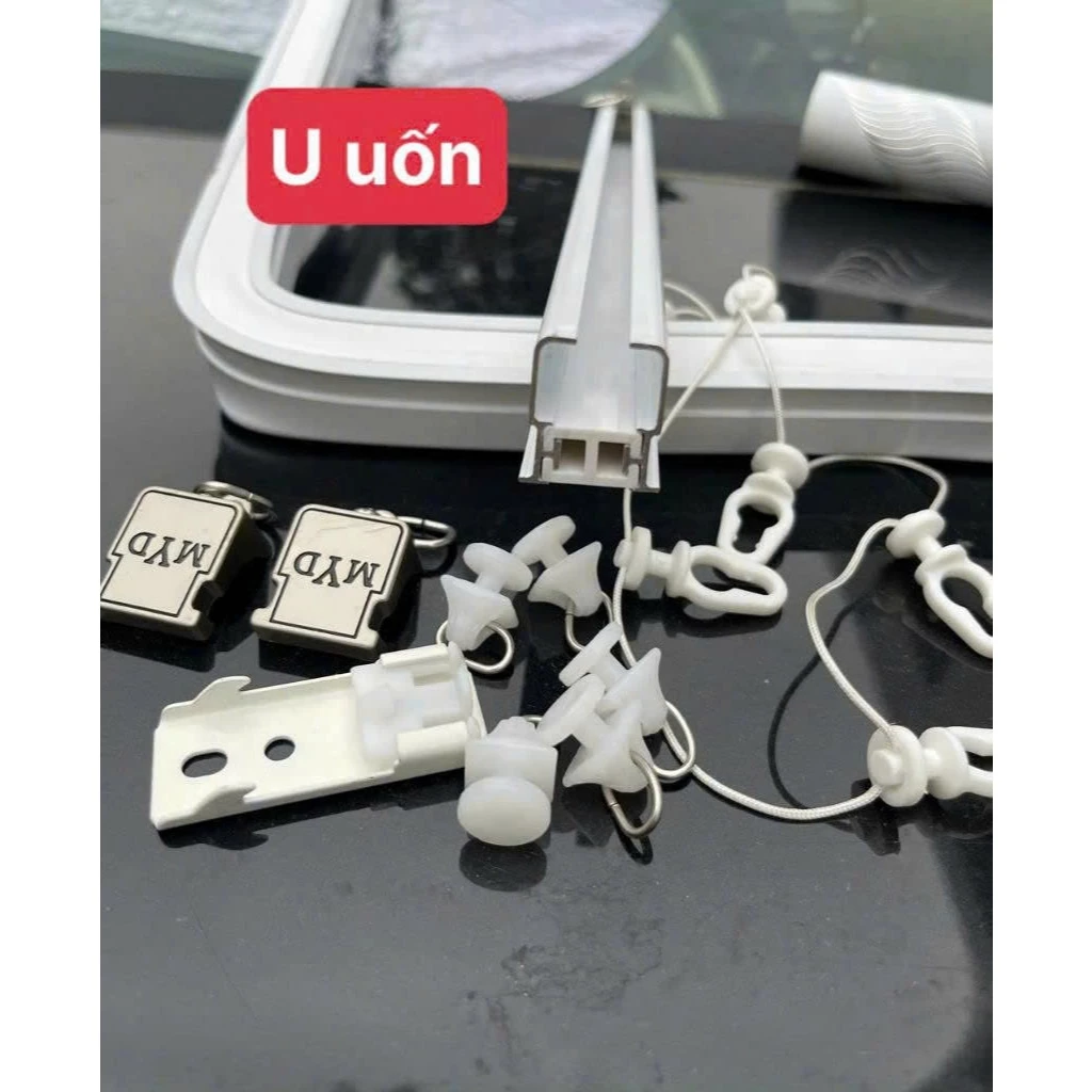 Thanh NHÔM ray rèm định hình tạo sóng