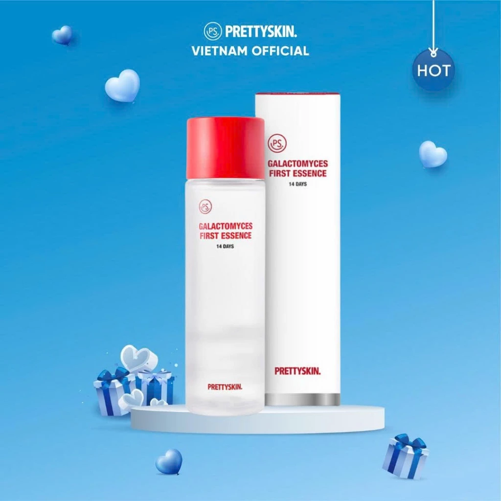 Tinh chất dưỡng Galactomyces PS. Prettyskin dưỡng ẩm dưỡng sáng hỗ trợ phục hồi