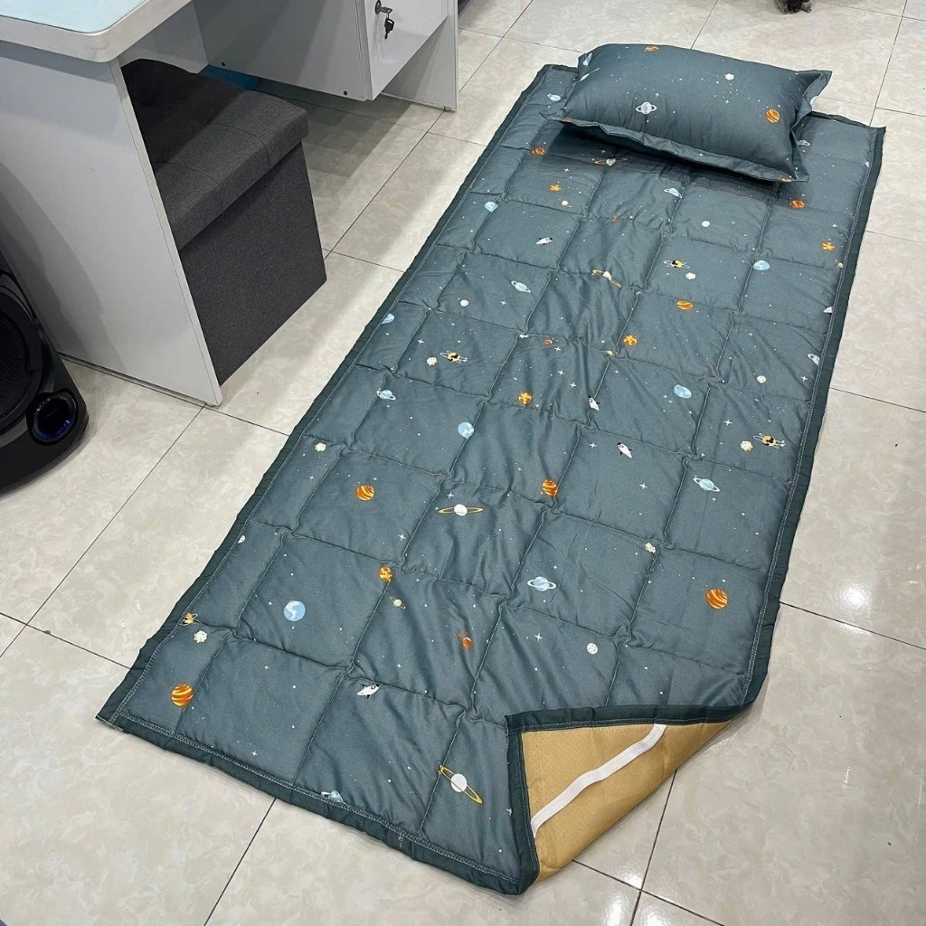 Chiếu văn phòng Ngân Hà 3 lớp trải sàn cao cấp,Đệm du lịch size 90x200cm gấp gọn tiện lợi đa năng