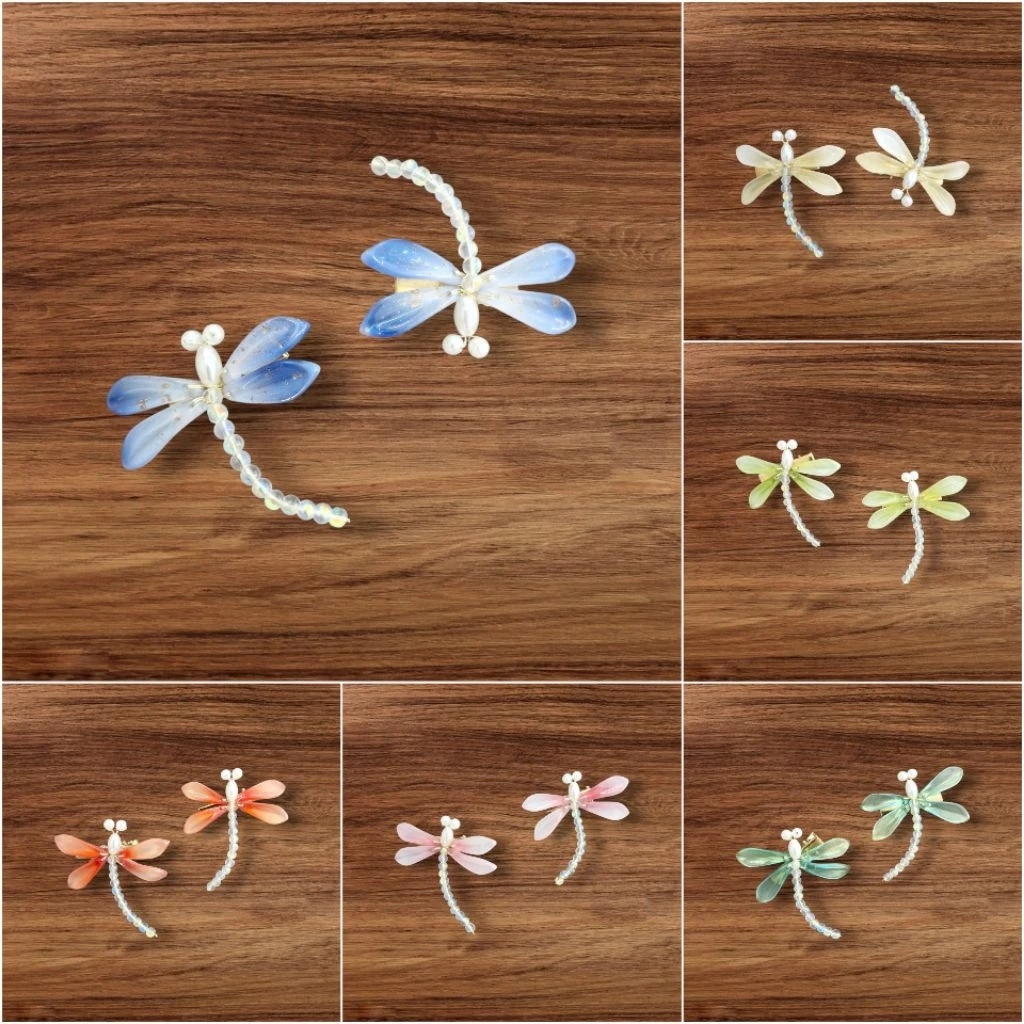 Cài tóc chuồn chuồn cổ trang, dùng để kẹp tóc biểu diễn văn nghệ, chụp ảnh cổ trang, Đạo cụ phụ kiện Nguyễn Nhật