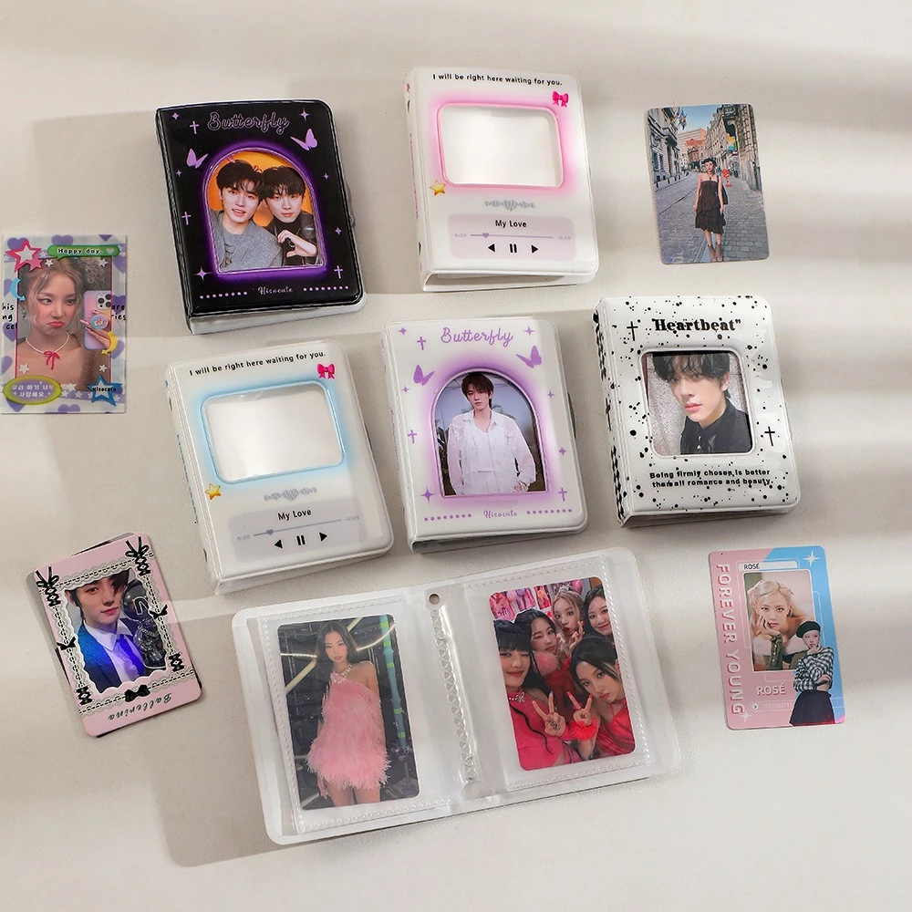 Album Ảnh 6x9 đựng được 40 ảnh, Hộp Đựng Album, Lưu Trữ Ảnh Hai Mặt PVC, Quà Tặng, Album Kpop