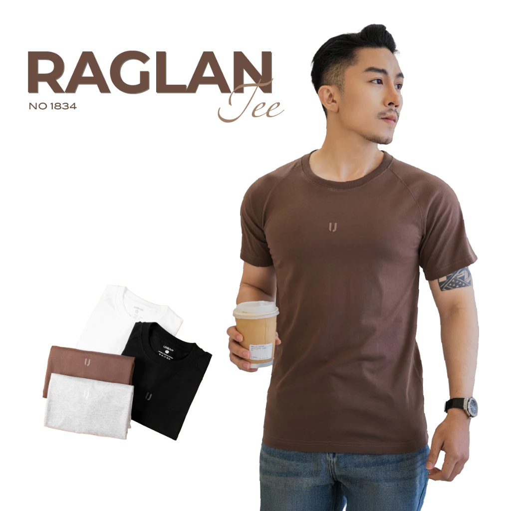 [SALE SỐC] Áo thun nam URBAN Cotton co giãn thoải mái thấm hút mồ hôi dáng suông dễ mặc đi làm đi chơi No 1834
