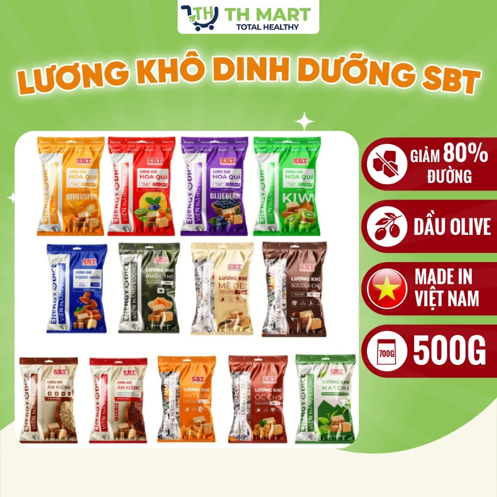 Lương Khô Thương Hiệu SBT, Fucuco Thơm Ngon Hút Chân Không Tiện Lợi Bổ Sung Năng Lượng Nhanh Chóng