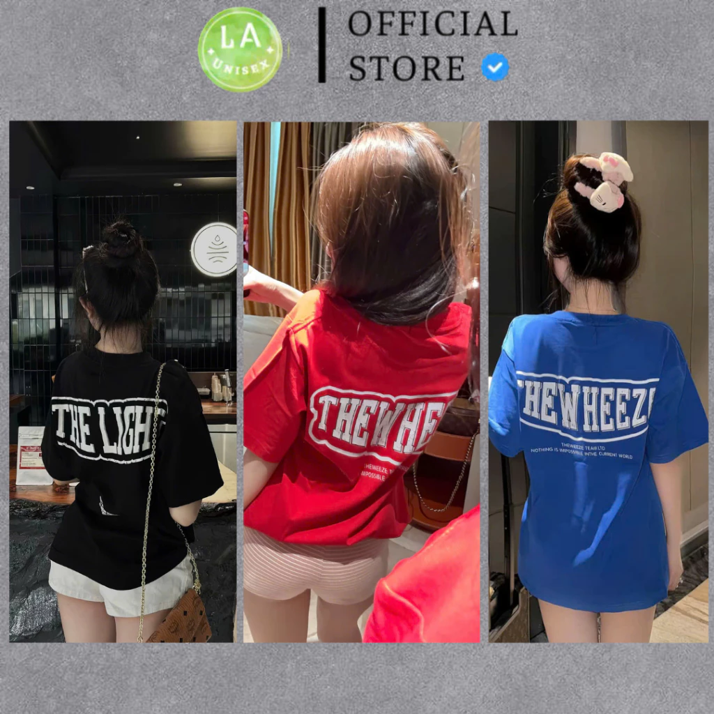 [FREE SHIP] Áo Thun THEWHEEZ Vải 100% Cotton Organic 2 Chiều, Đầy Đủ Tem Tag Zip