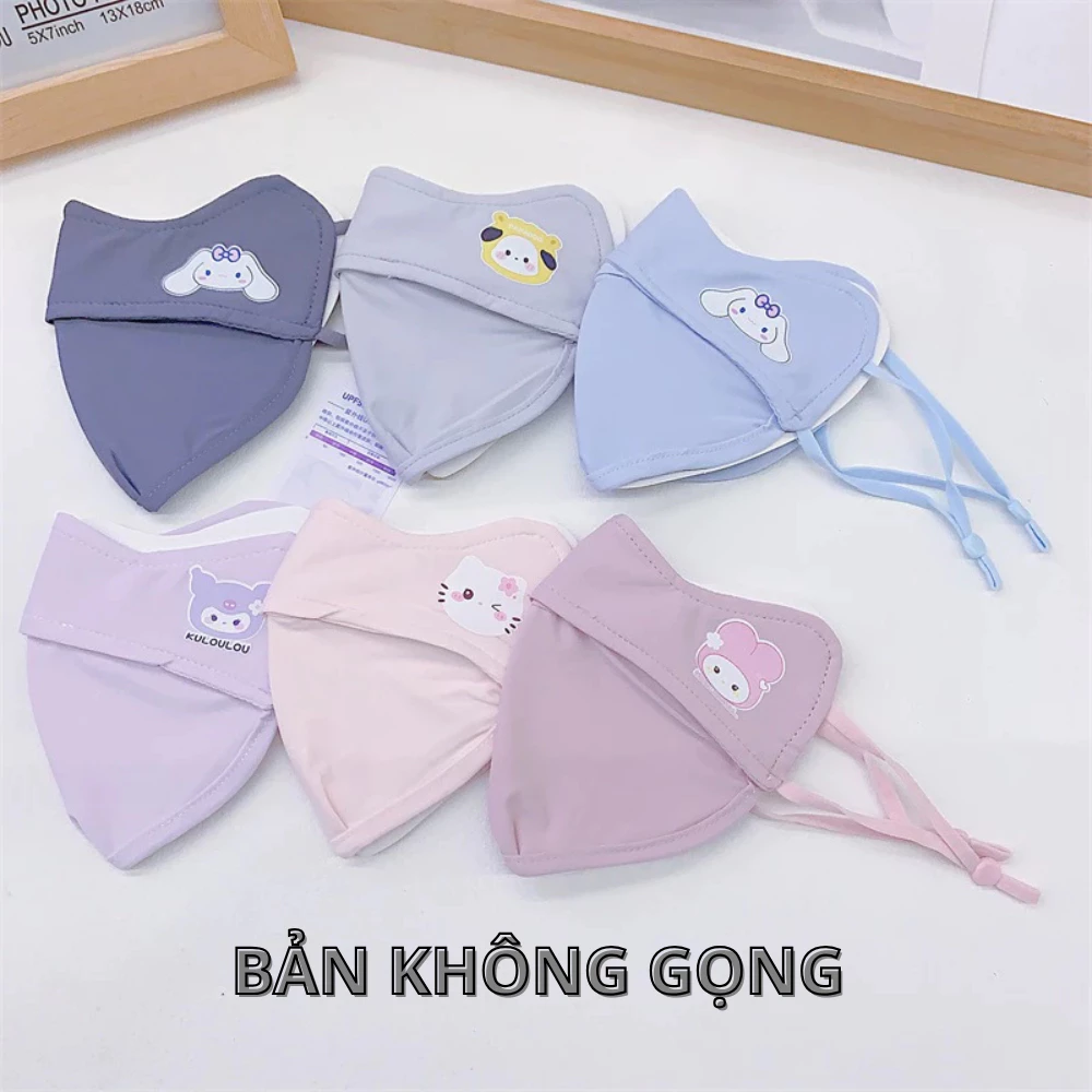 [Cho Bé] Khẩu Trang Chống Nắng Trẻ Em-Chống Tia UV Cho Bé Từ 2 đến 12 Tuổi