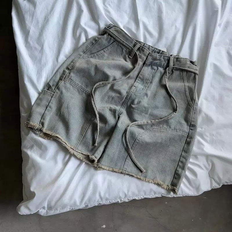 Quần Short Denim premium - THESLICKWAY UNISEX- Local Brand THE SLICK WAY UNISEX