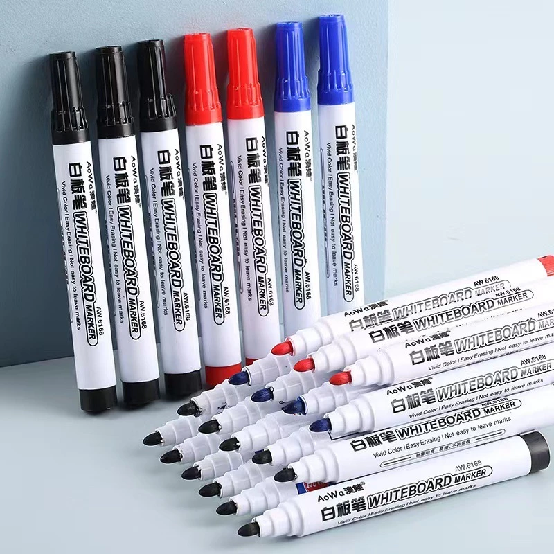 Bút Lông Viết Bảng Trắng Xóa Được 20 Chiếc Màu Đen Đỏ Xanh Bút Dạ Bảng Cao Cấp Đồ Dùng Văn Phòng Durable và Smooth