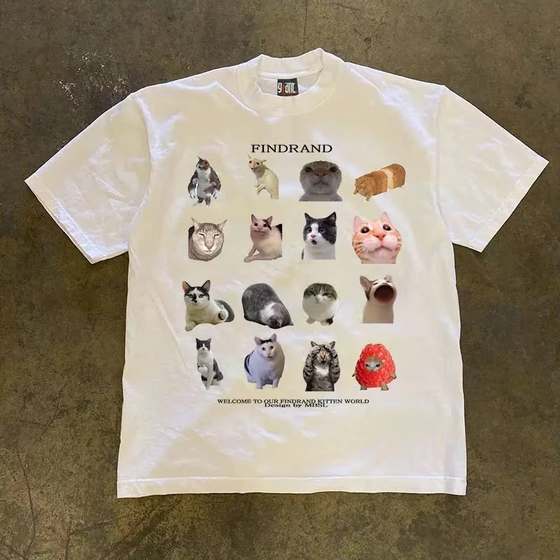[Hàng mới về] Áo thun, Miuzi chất cotton thoáng mát họa tiết meme Nam Nữ cotton2c. DT724