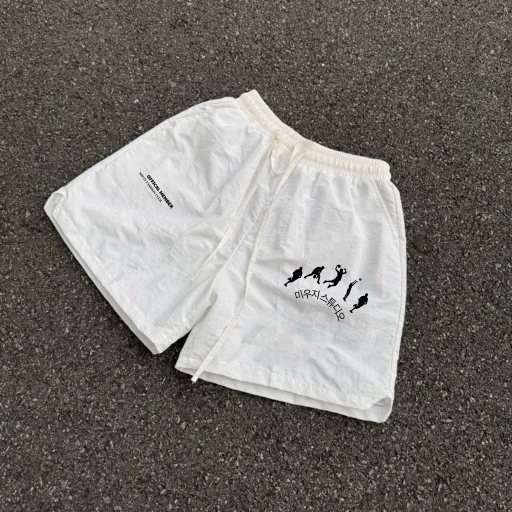[Cháy Hàng] Tổng hợp Quần Short Gió nhăn 2 lớp thoáng mát không lộ họa tiết in hình. DT300
