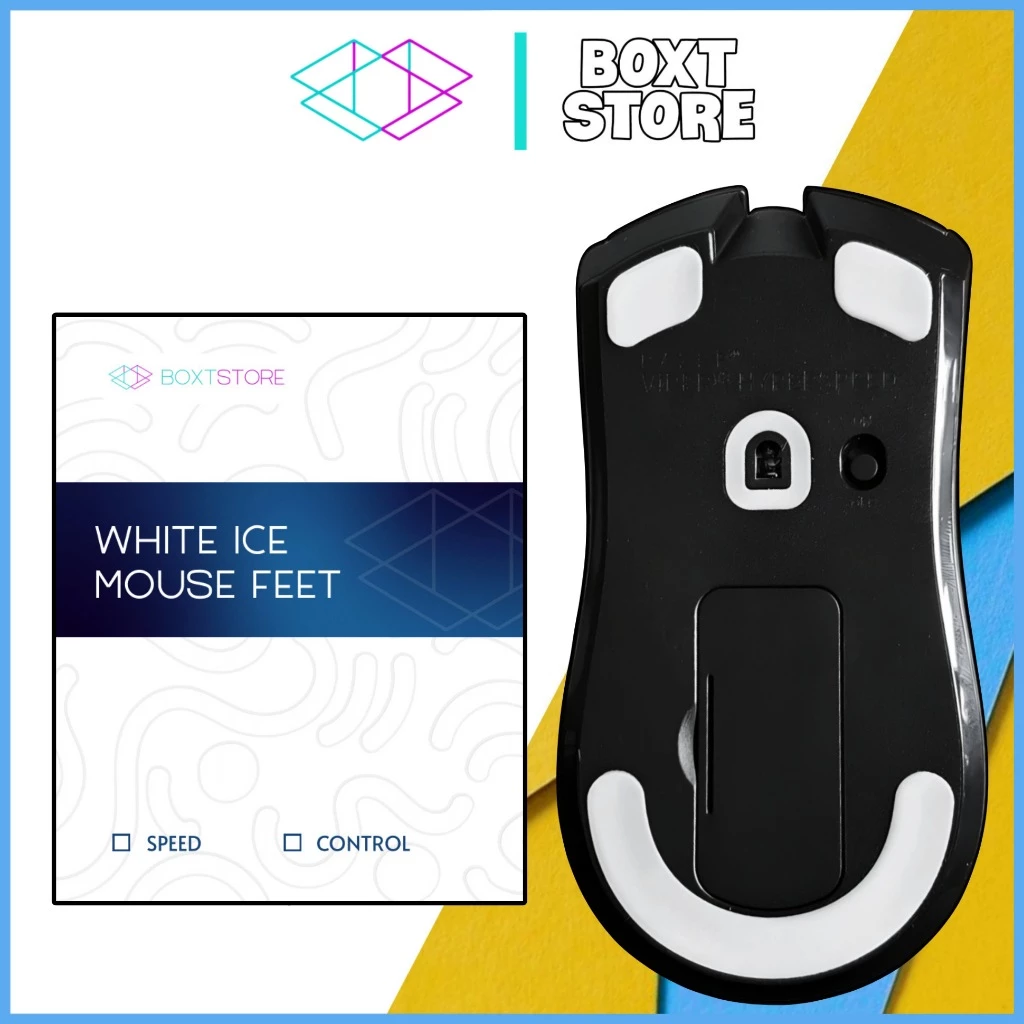 Mouse Feet PTFE WHITE ICE Cho Chuột Razer Viper V3 HyperSpeed