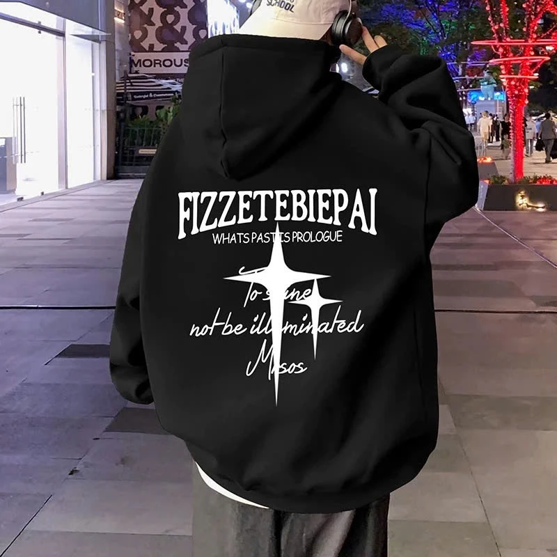 Áo Hoodie Nam Nữ FIZZETEBIEPAI Form Rộng Nam Nữ Nón To 2 Lớp Áo Khoác Hoodie Uniex Chất Nỉ Bông