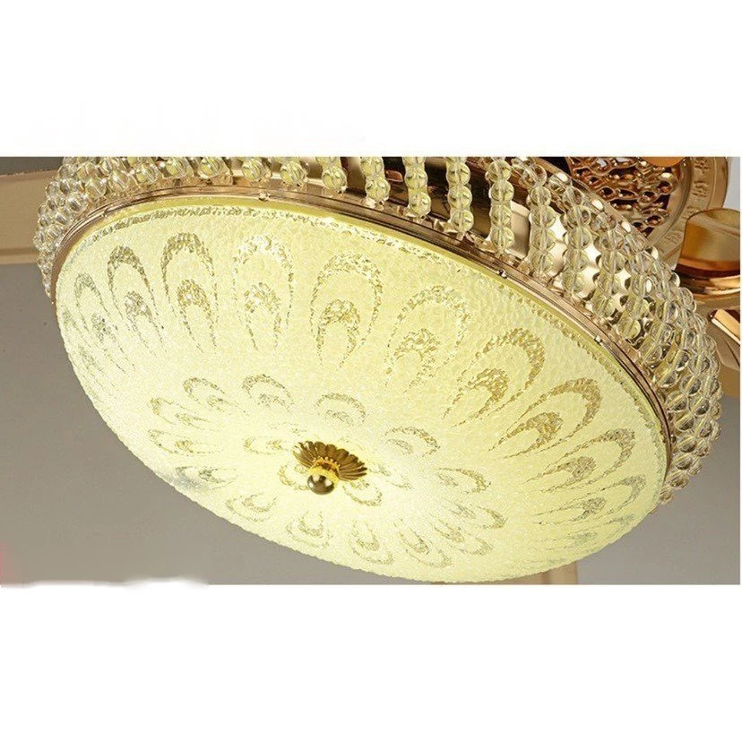 Phụ Kiện Chao Quạt Trần Chao 319 Pha Lê Cao Cấp Lắp Cho Quạt Phù Hợp Như Ảnh Rất Sang Trọng Và Đẳng Cấp