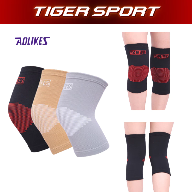 Băng Bảo Vệ Khớp Gối Aolikes 7516 Chính Hãng Giúp Tập Thể Thao- Tập Gym - Tập Yoga - Bóng Rổ (1 đôi)