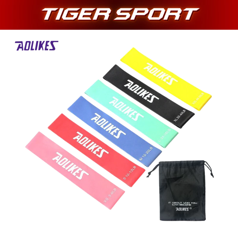 Dây MiniBand Aolikes 3601 Đàn Hồi Kháng Lực Tập Mông Đùi , Gym , Yoga ,Tập Thể Thao Tại Nhà