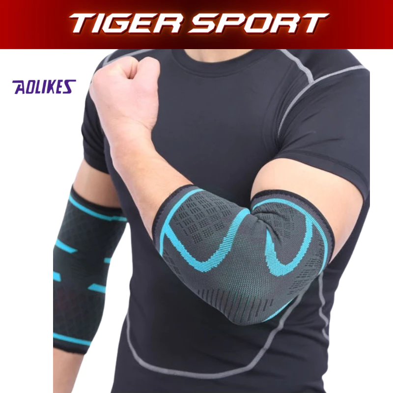 Băng Bảo Vệ Khuỷu Tay Aolikes 7547 Chính Hãng, Chơi Thể Thao , Tập Gym , Tennis , Cầu Lông , Yoga
