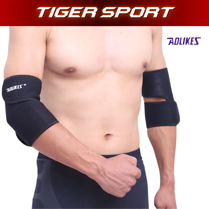 Đai Bảo Vệ Khủyu Tay Chính Hãng Aolikes AL-7946 , Chơi Thể Thao, Tập Gym , Tennis , Cầu Lông , Yoga