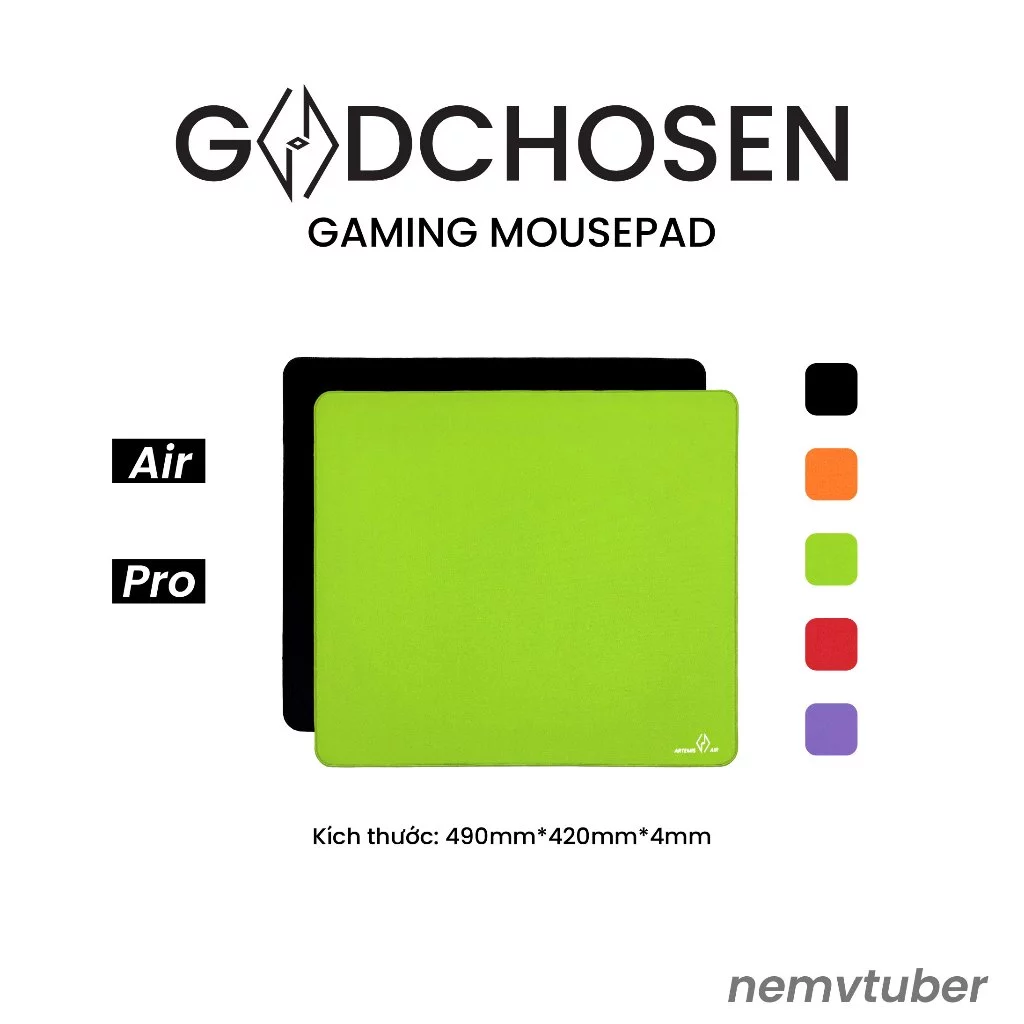 Lót chuột chuyên FPS God Chosen (clone Artisan Zero, Type99, Lgg Saturn Pro, Zowie GSR)