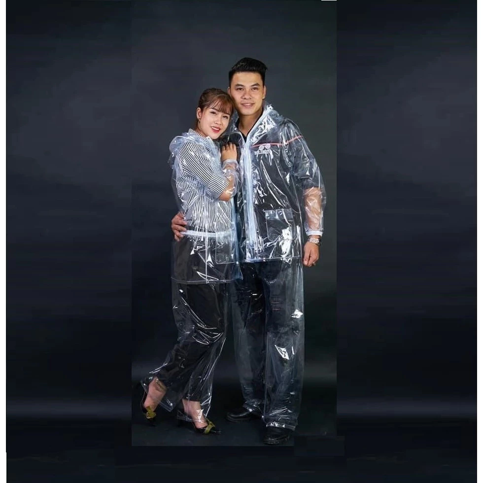 BỘ ÁO MƯA BỘ TRONG SUỐT KO THẤM NƯỚC SIÊU DAI SIÊU BỀN